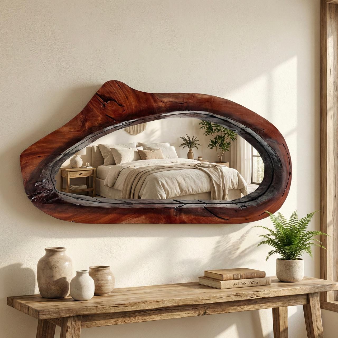 Espejo Rústico Clásico - Vista 2