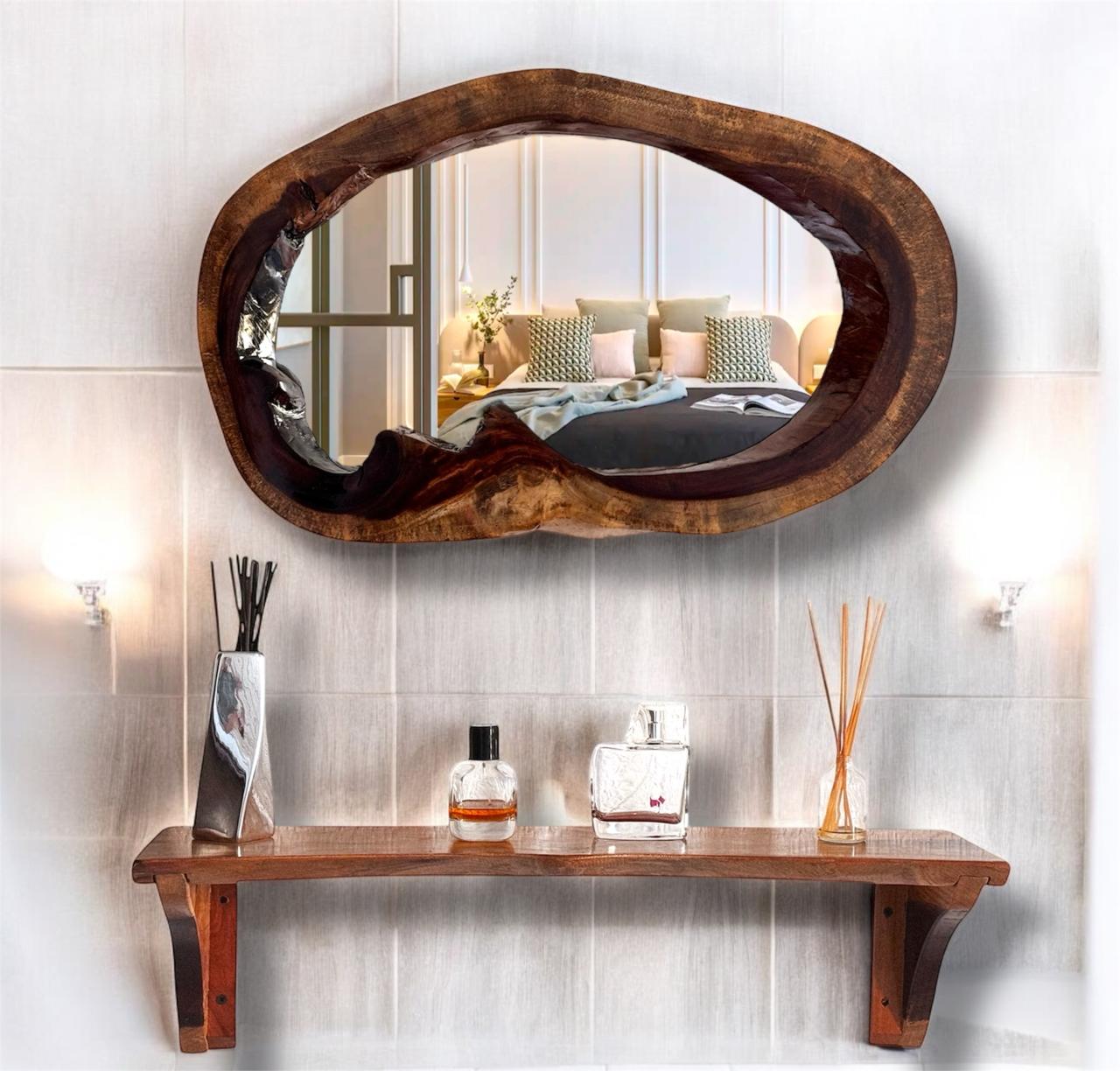 Espejo Rústico Clásico - Vista 2