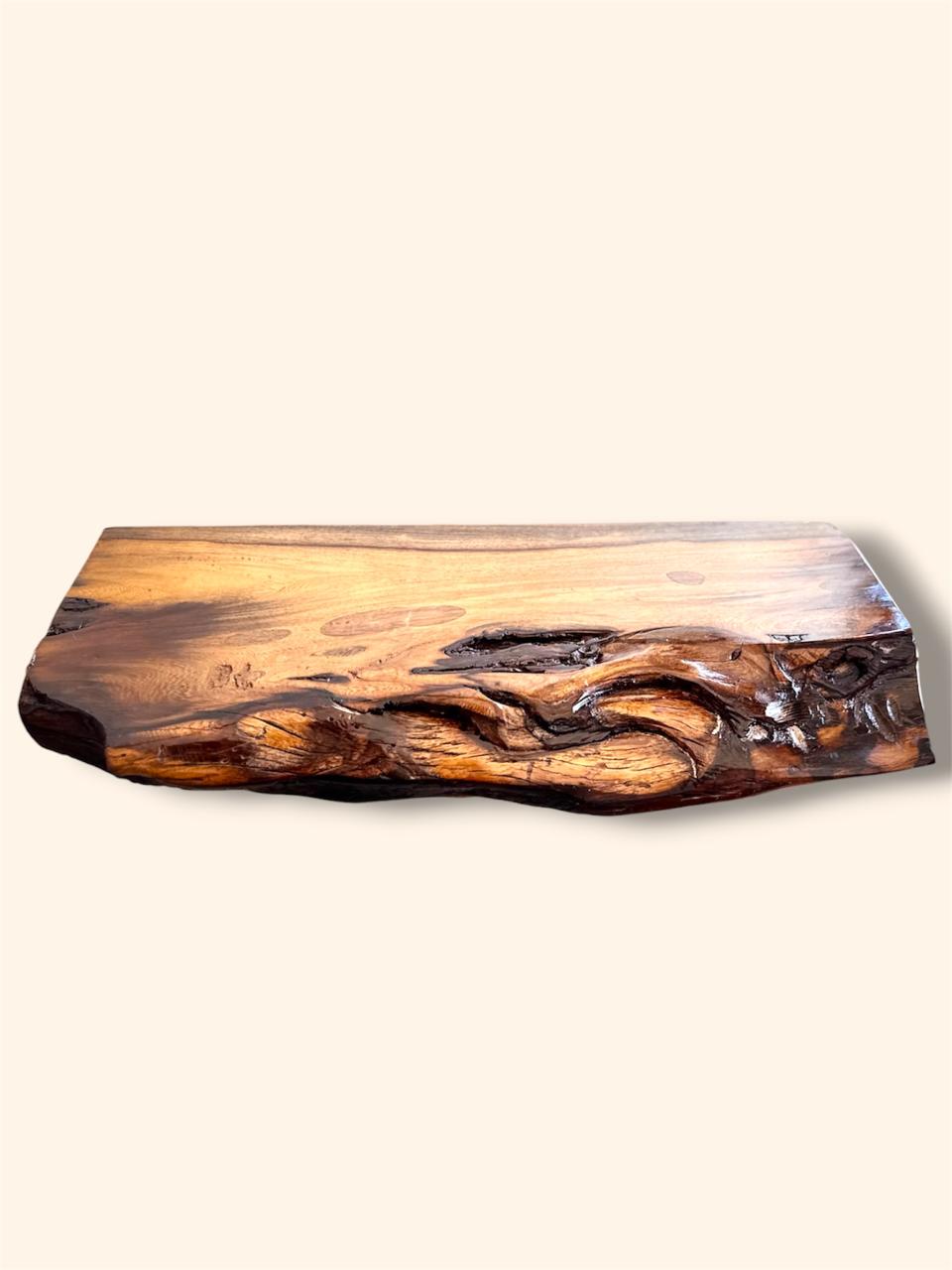 Repisa rústica de madera 1